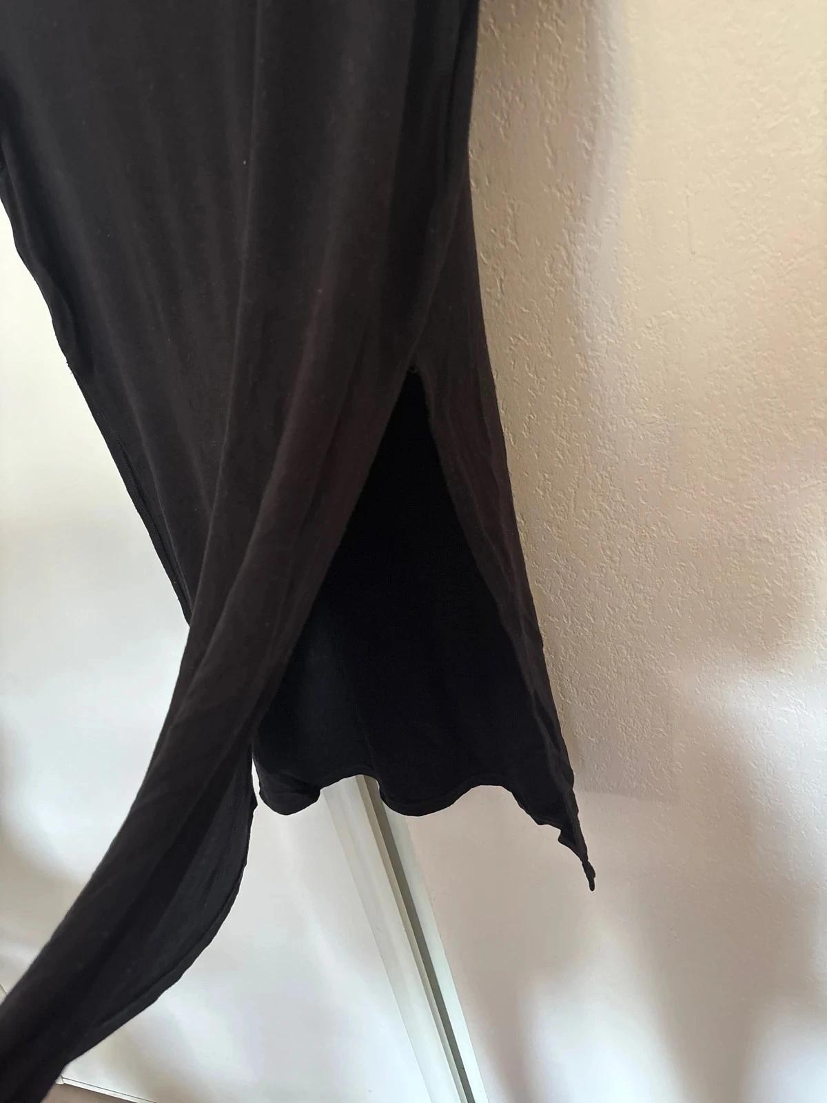 Robe fendu noir taille S H&M – photo 2